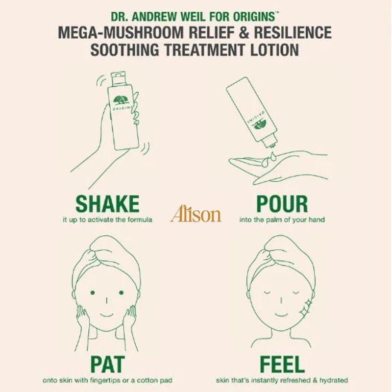 Origins MEGA MUSHROOM Relief & Resilience Soothing Treatment Lotion 200ml